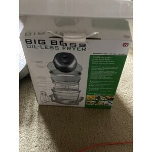 Big Boss 16 qt Deep Air Fryer Oil-Less - Healthier, Crispier Cooking